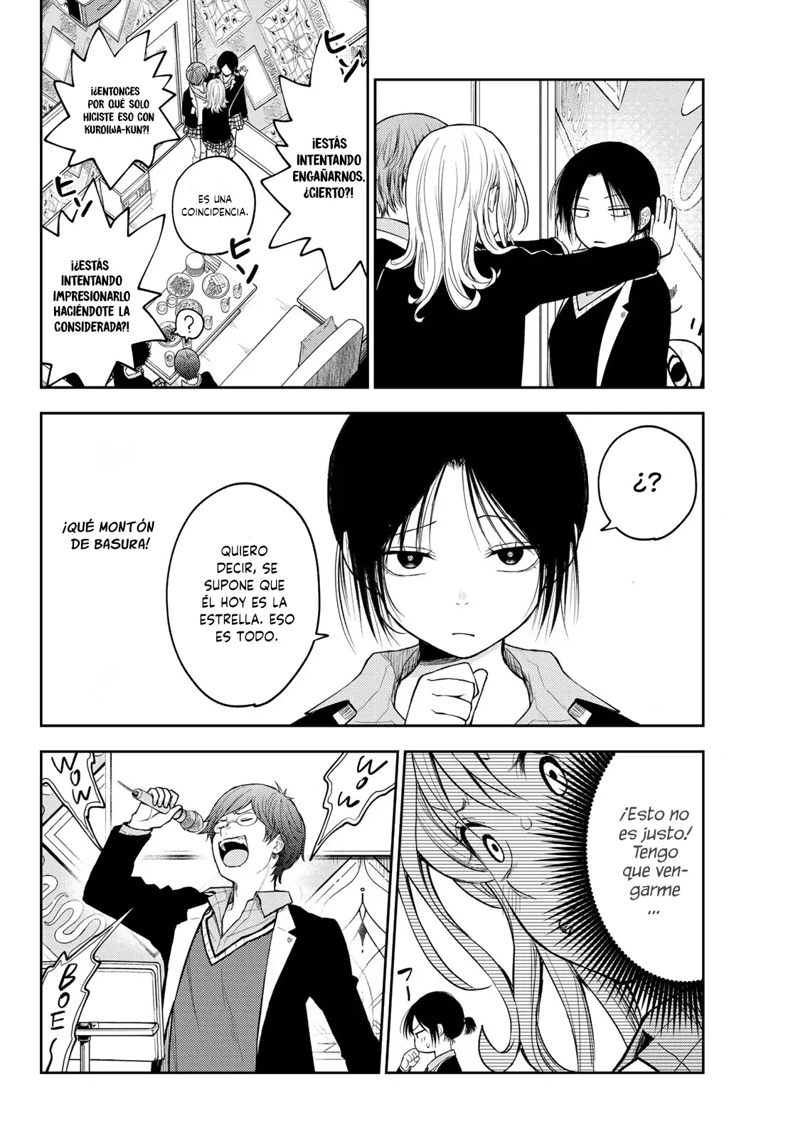 Kuroiwa Medaka Ni Watashi No Kawaii Ga Tsuujinai Capitulo 142: Ese tipo y engañar. página 10
