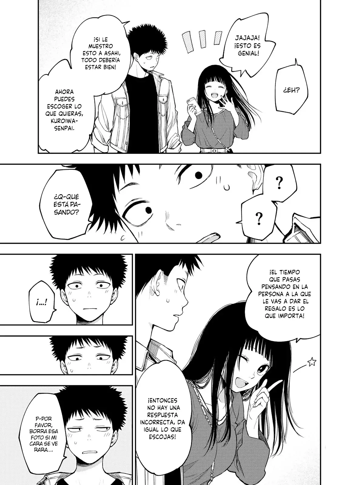 Kuroiwa Medaka Ni Watashi No Kawaii Ga Tsuujinai Capitulo 143: Ese tipo y regalos de agradecimiento. página 13