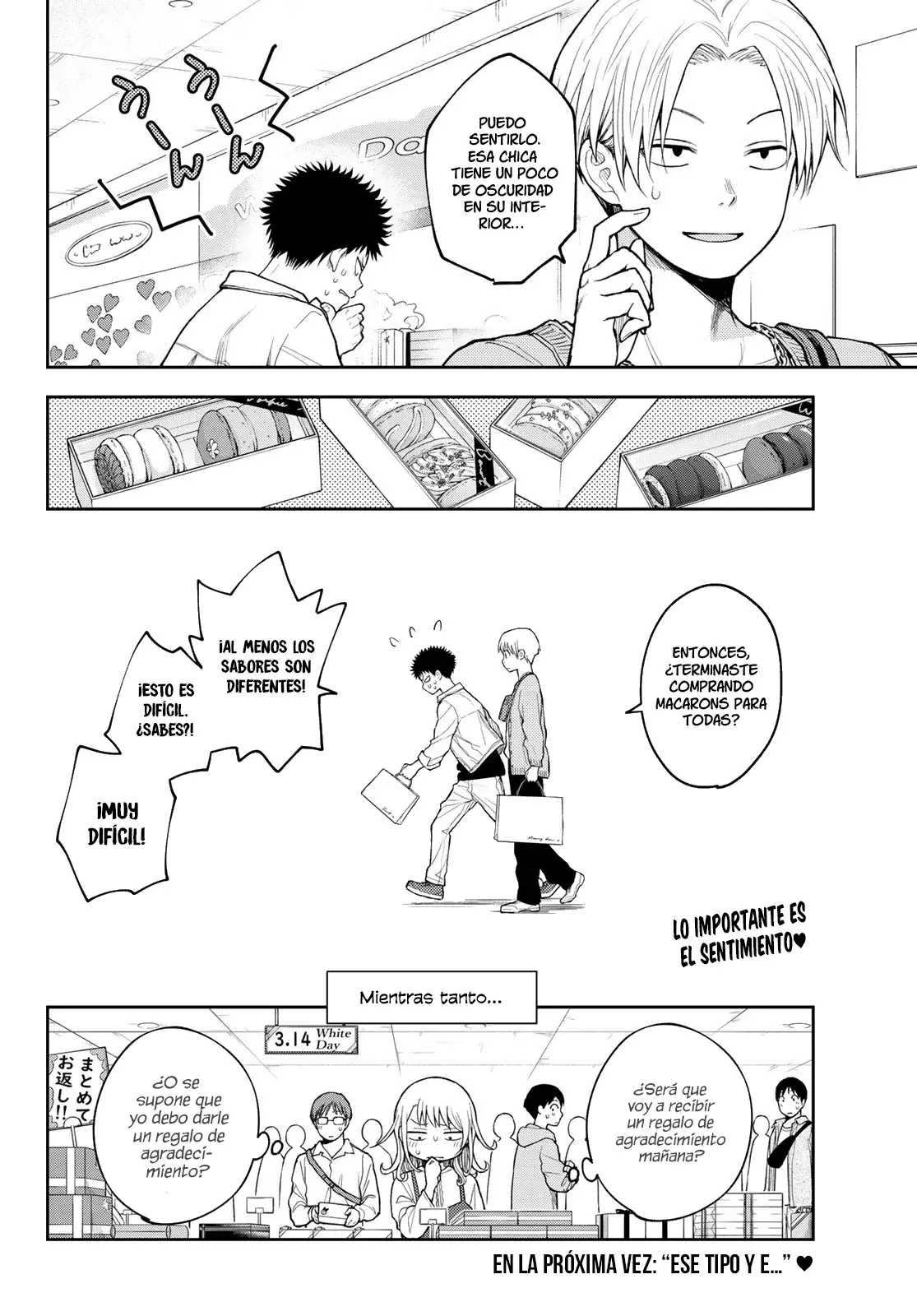 Kuroiwa Medaka Ni Watashi No Kawaii Ga Tsuujinai Capitulo 143: Ese tipo y regalos de agradecimiento. página 16