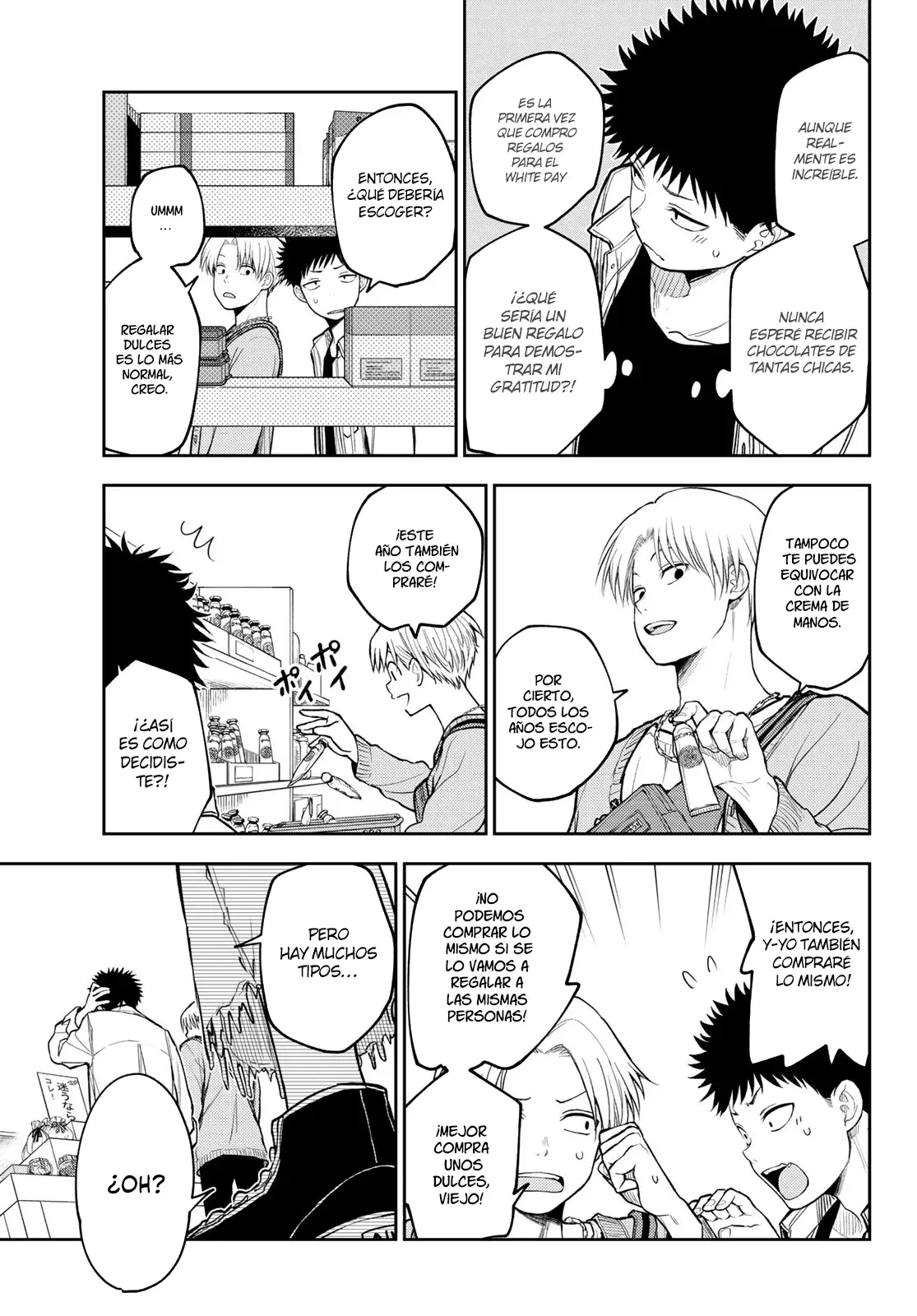 Kuroiwa Medaka Ni Watashi No Kawaii Ga Tsuujinai Capitulo 143: Ese tipo y regalos de agradecimiento. página 4