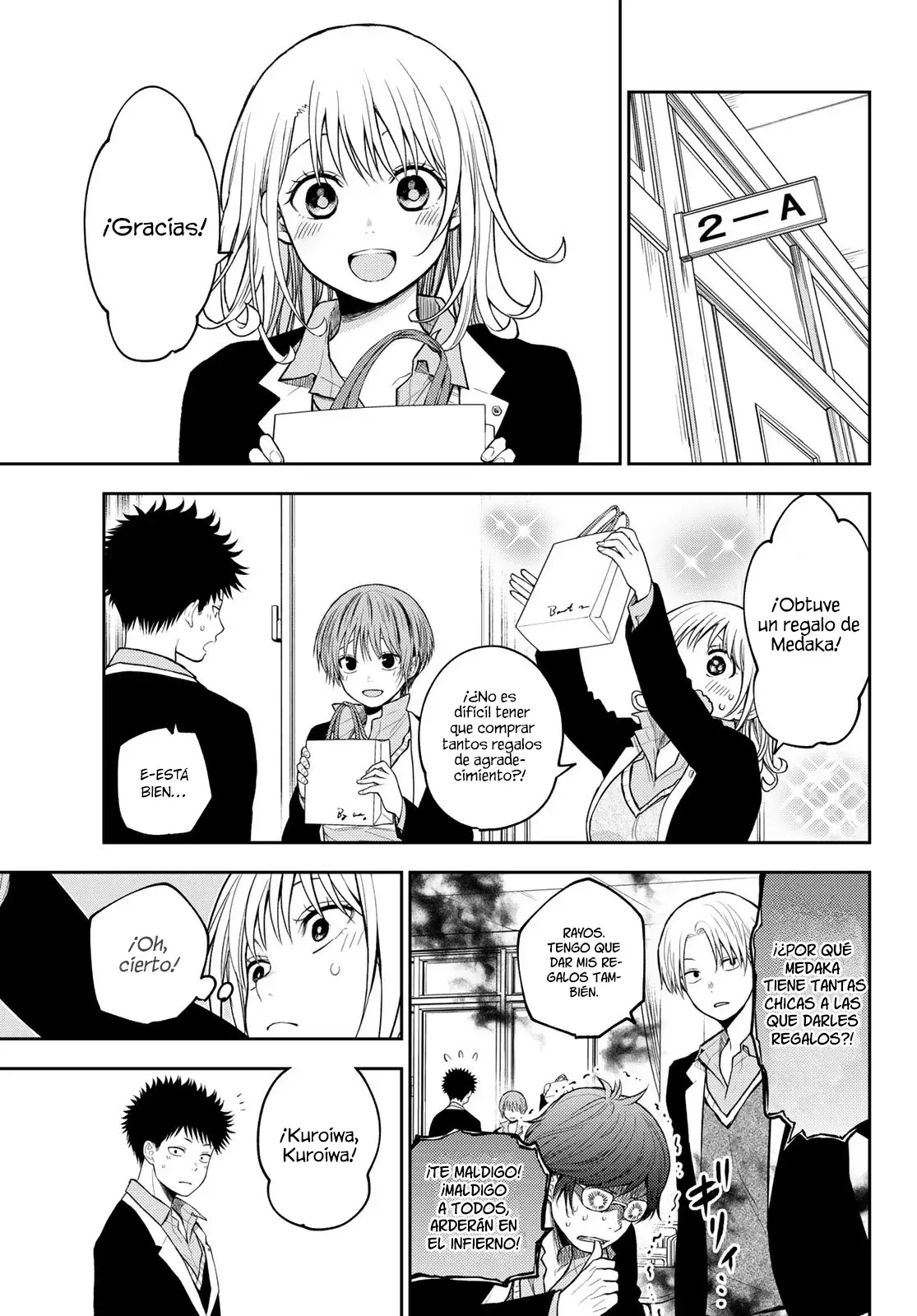 Kuroiwa Medaka Ni Watashi No Kawaii Ga Tsuujinai Capitulo 144: Ese tipo y E... página 6