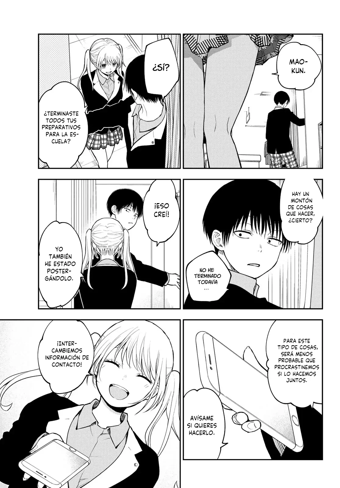 Kuroiwa Medaka Ni Watashi No Kawaii Ga Tsuujinai Capitulo 145: Esa chica y su hermano menor. página 10