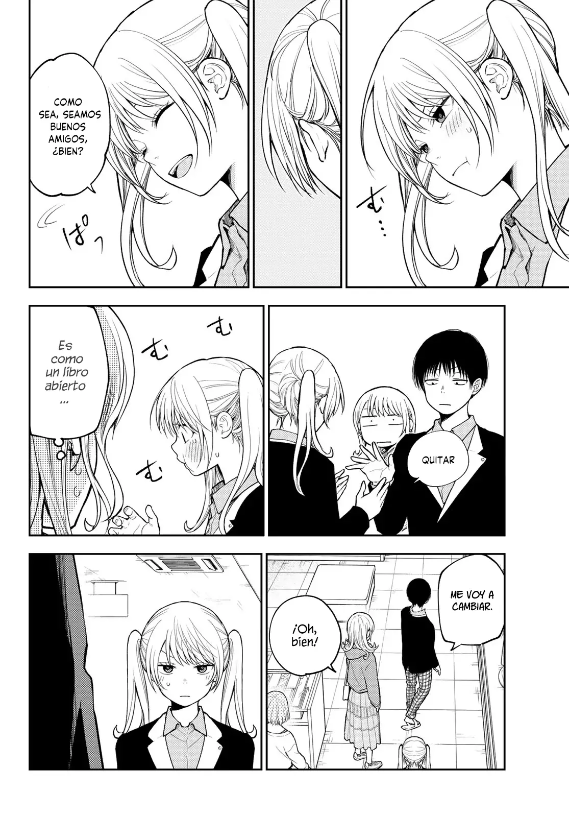 Kuroiwa Medaka Ni Watashi No Kawaii Ga Tsuujinai Capitulo 145: Esa chica y su hermano menor. página 9