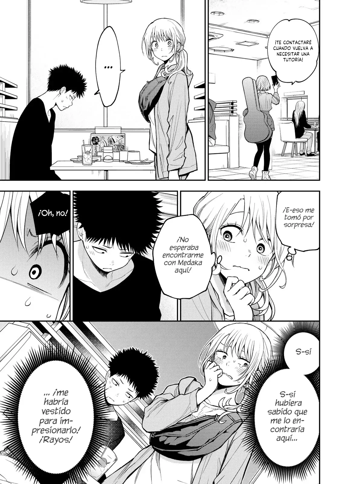 Kuroiwa Medaka Ni Watashi No Kawaii Ga Tsuujinai Capitulo 146: Ese tipo y una coincidencia. página 10