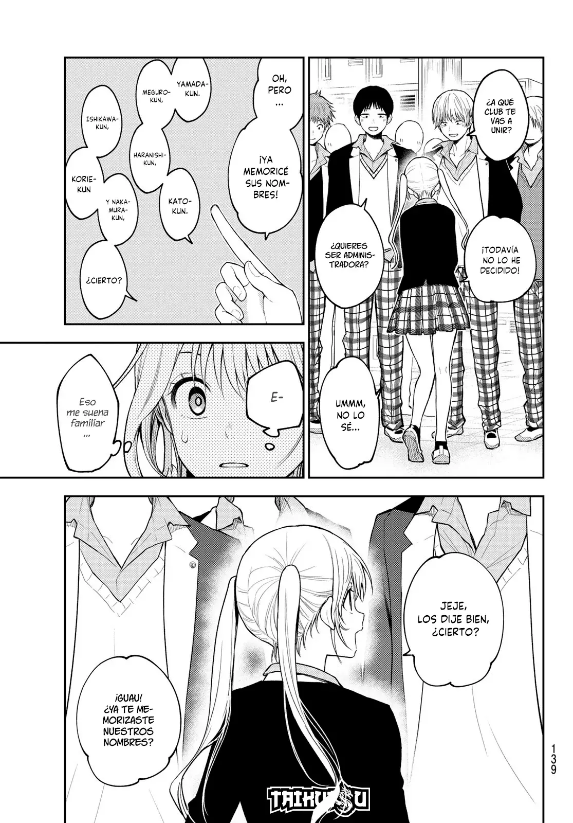 Kuroiwa Medaka Ni Watashi No Kawaii Ga Tsuujinai Capitulo 148: Un nuevo año escolar con ese tipo. página 10