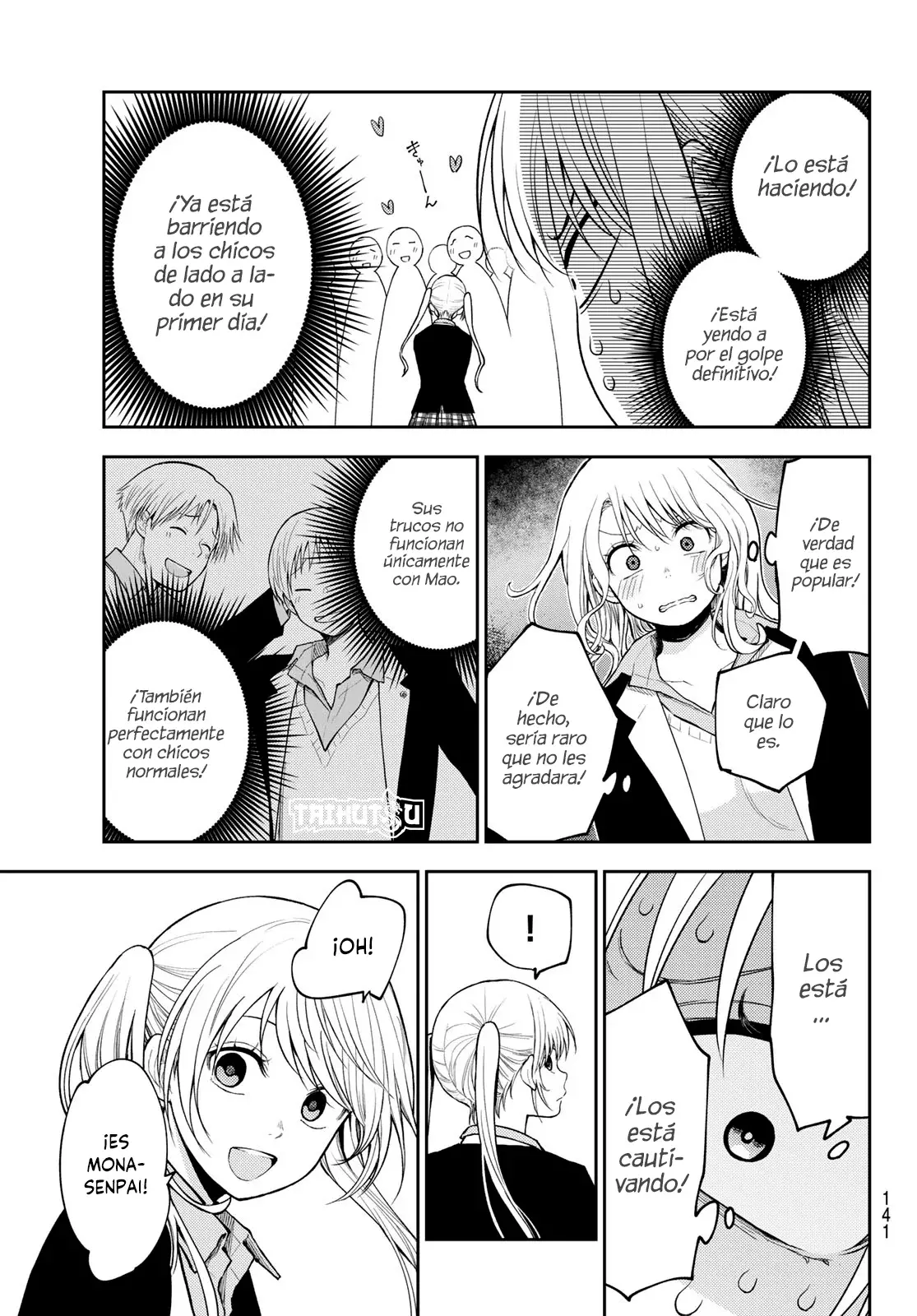 Kuroiwa Medaka Ni Watashi No Kawaii Ga Tsuujinai Capitulo 148: Un nuevo año escolar con ese tipo. página 12