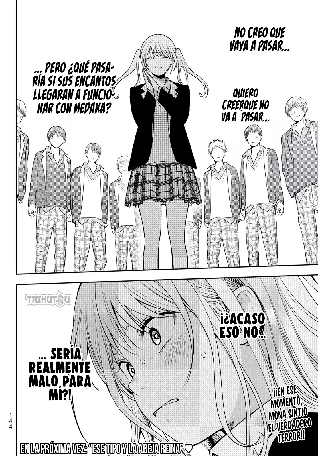 Kuroiwa Medaka Ni Watashi No Kawaii Ga Tsuujinai Capitulo 148: Un nuevo año escolar con ese tipo. página 15