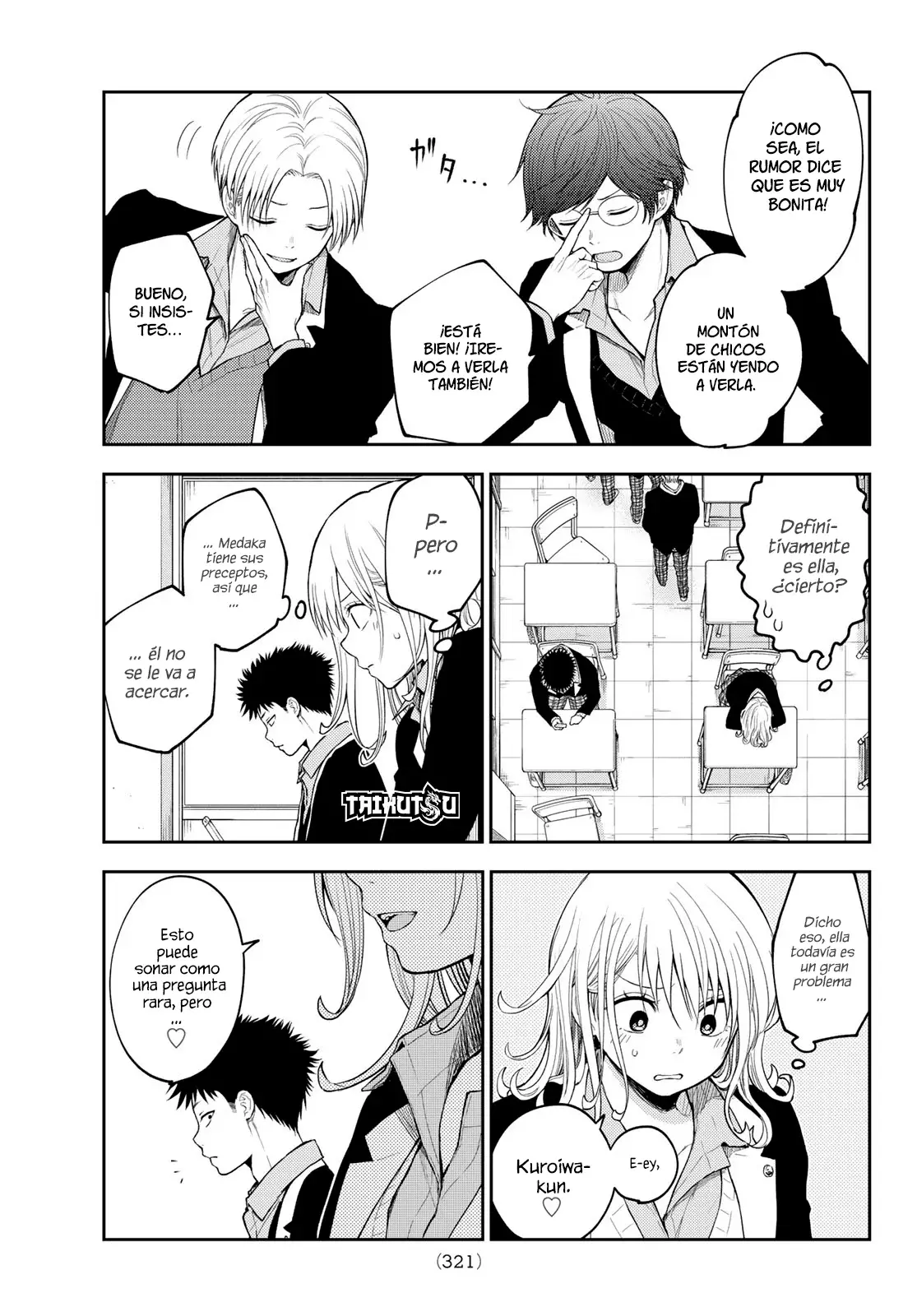Kuroiwa Medaka Ni Watashi No Kawaii Ga Tsuujinai Capitulo 149: Ese tipo y la abeja reina. página 6