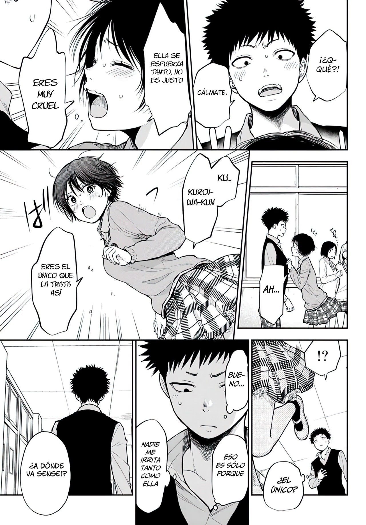 Kuroiwa Medaka Ni Watashi No Kawaii Ga Tsuujinai Capitulo 15: Un sermón a este tipo página 10