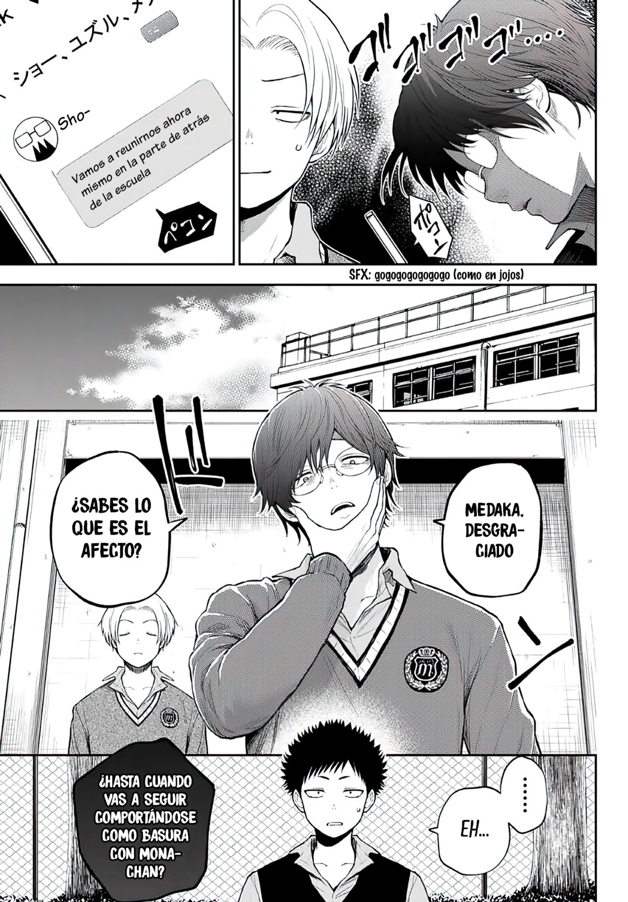 Kuroiwa Medaka Ni Watashi No Kawaii Ga Tsuujinai Capitulo 15: Un sermón a este tipo página 6