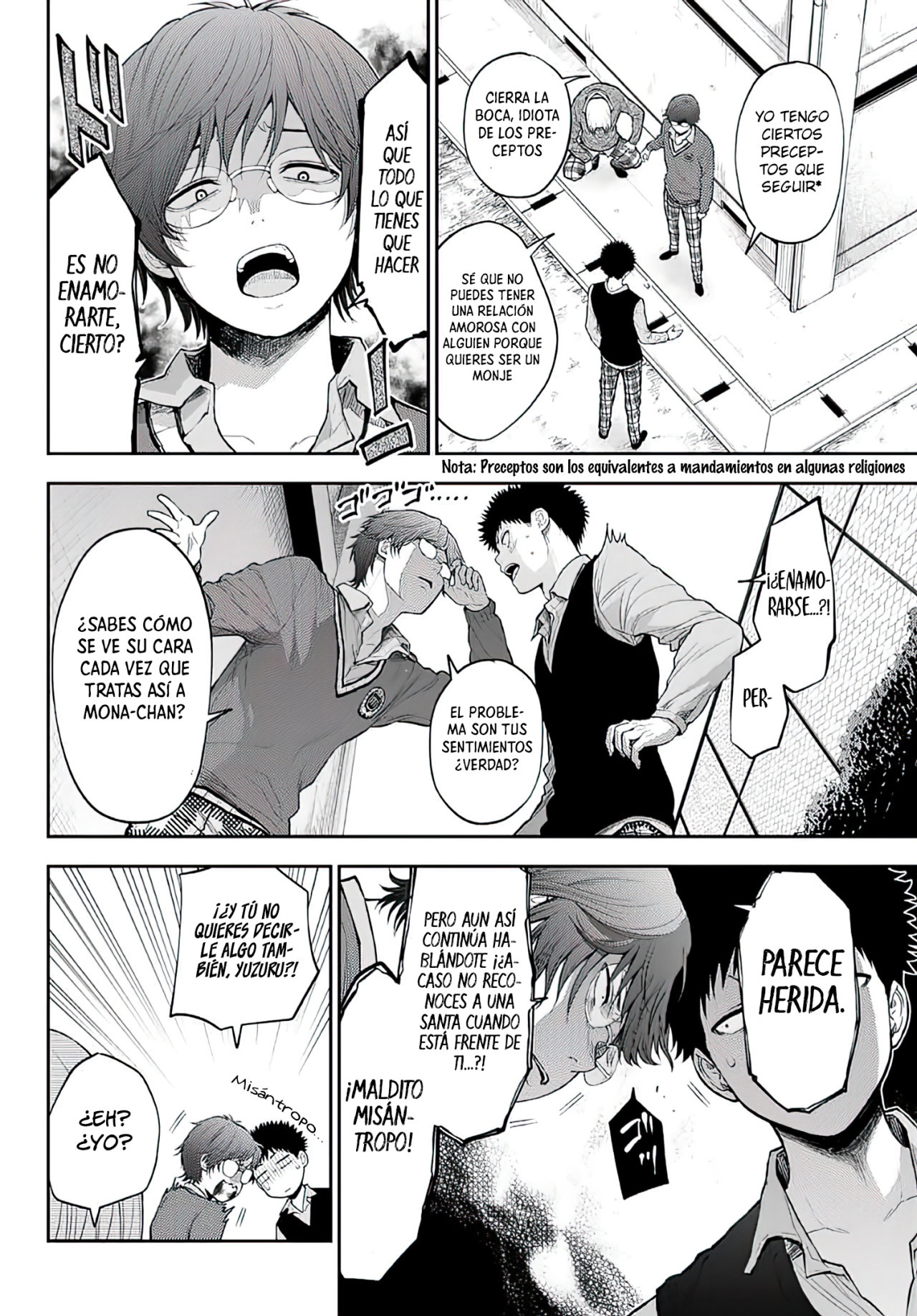 Kuroiwa Medaka Ni Watashi No Kawaii Ga Tsuujinai Capitulo 15: Un sermón a este tipo página 7