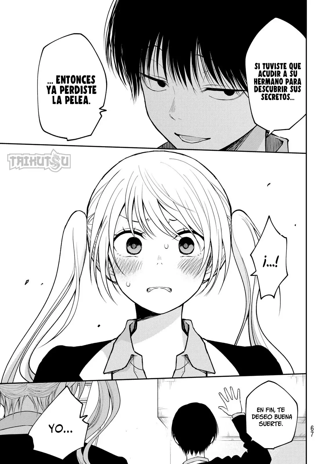 Kuroiwa Medaka Ni Watashi No Kawaii Ga Tsuujinai Capitulo 150: Esa chica y su compañero. página 12