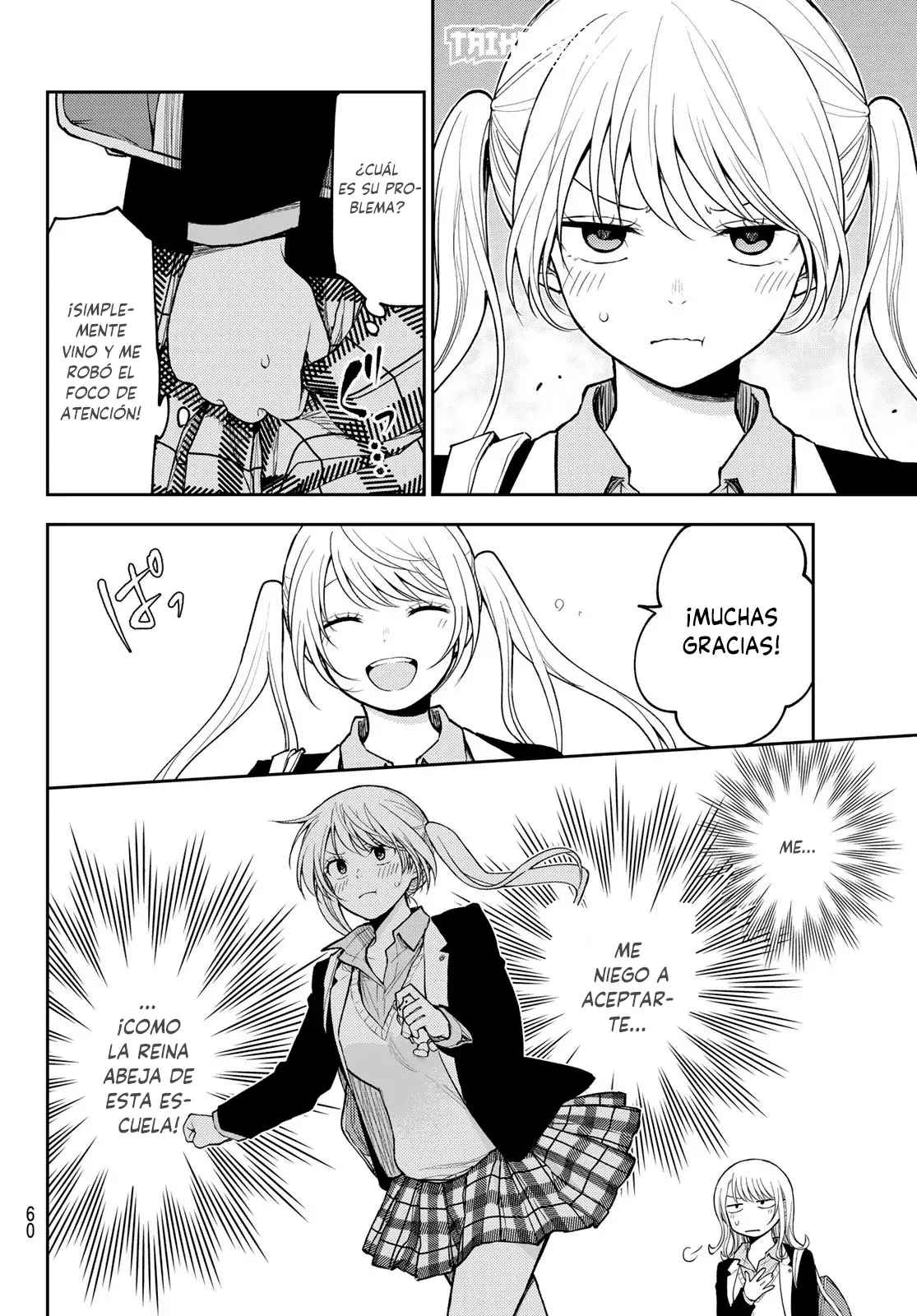 Kuroiwa Medaka Ni Watashi No Kawaii Ga Tsuujinai Capitulo 150: Esa chica y su compañero. página 5