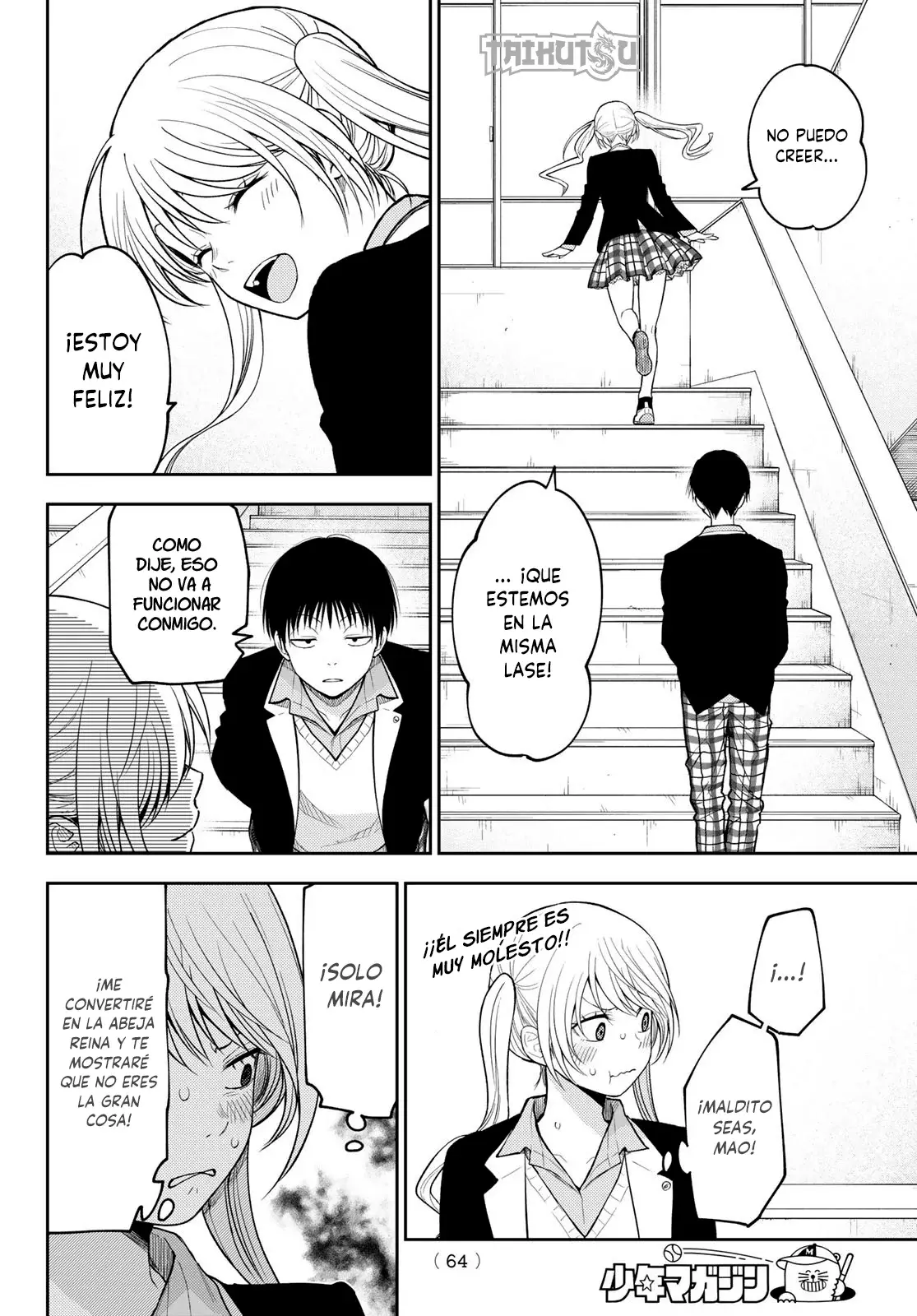 Kuroiwa Medaka Ni Watashi No Kawaii Ga Tsuujinai Capitulo 150: Esa chica y su compañero. página 9