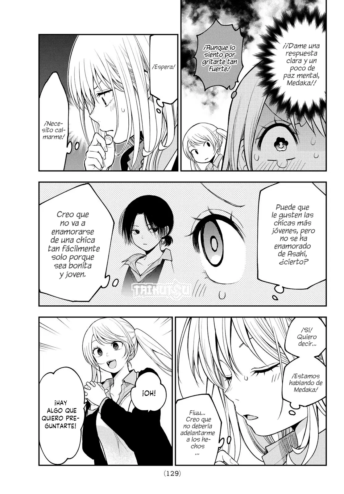 Kuroiwa Medaka Ni Watashi No Kawaii Ga Tsuujinai Capitulo 151: Ese tipo y la de primero. página 8