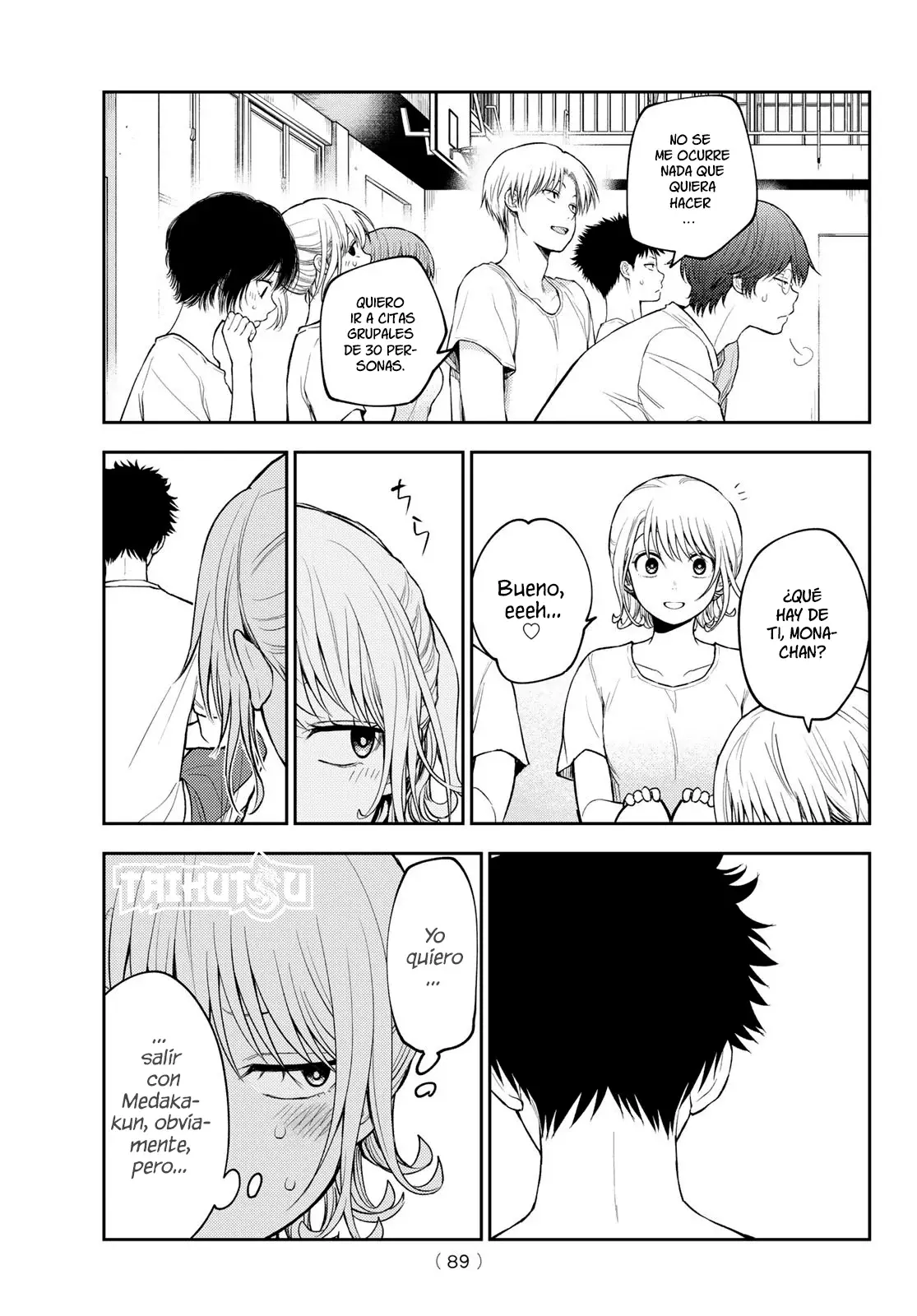 Kuroiwa Medaka Ni Watashi No Kawaii Ga Tsuujinai Capitulo 152: Ese tipo y la clase 3-B. página 11