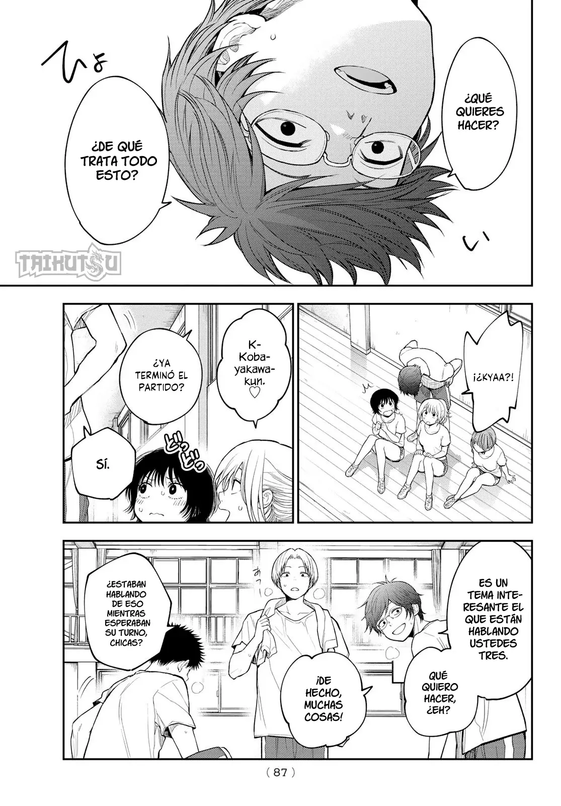 Kuroiwa Medaka Ni Watashi No Kawaii Ga Tsuujinai Capitulo 152: Ese tipo y la clase 3-B. página 9
