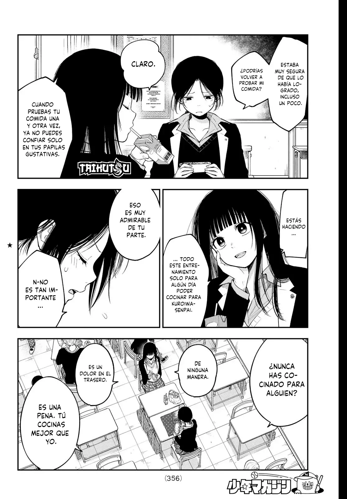 Kuroiwa Medaka Ni Watashi No Kawaii Ga Tsuujinai Capitulo 153: Ese tipo y la de segundo año. página 3