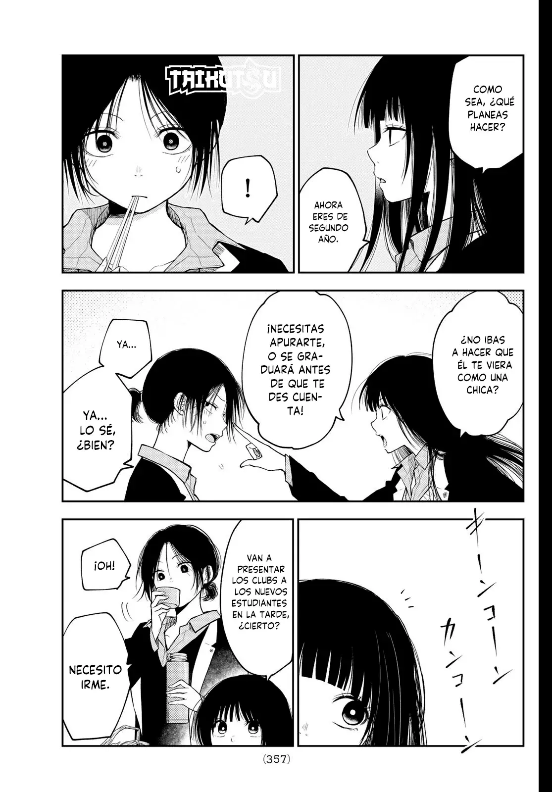 Kuroiwa Medaka Ni Watashi No Kawaii Ga Tsuujinai Capitulo 153: Ese tipo y la de segundo año. página 4