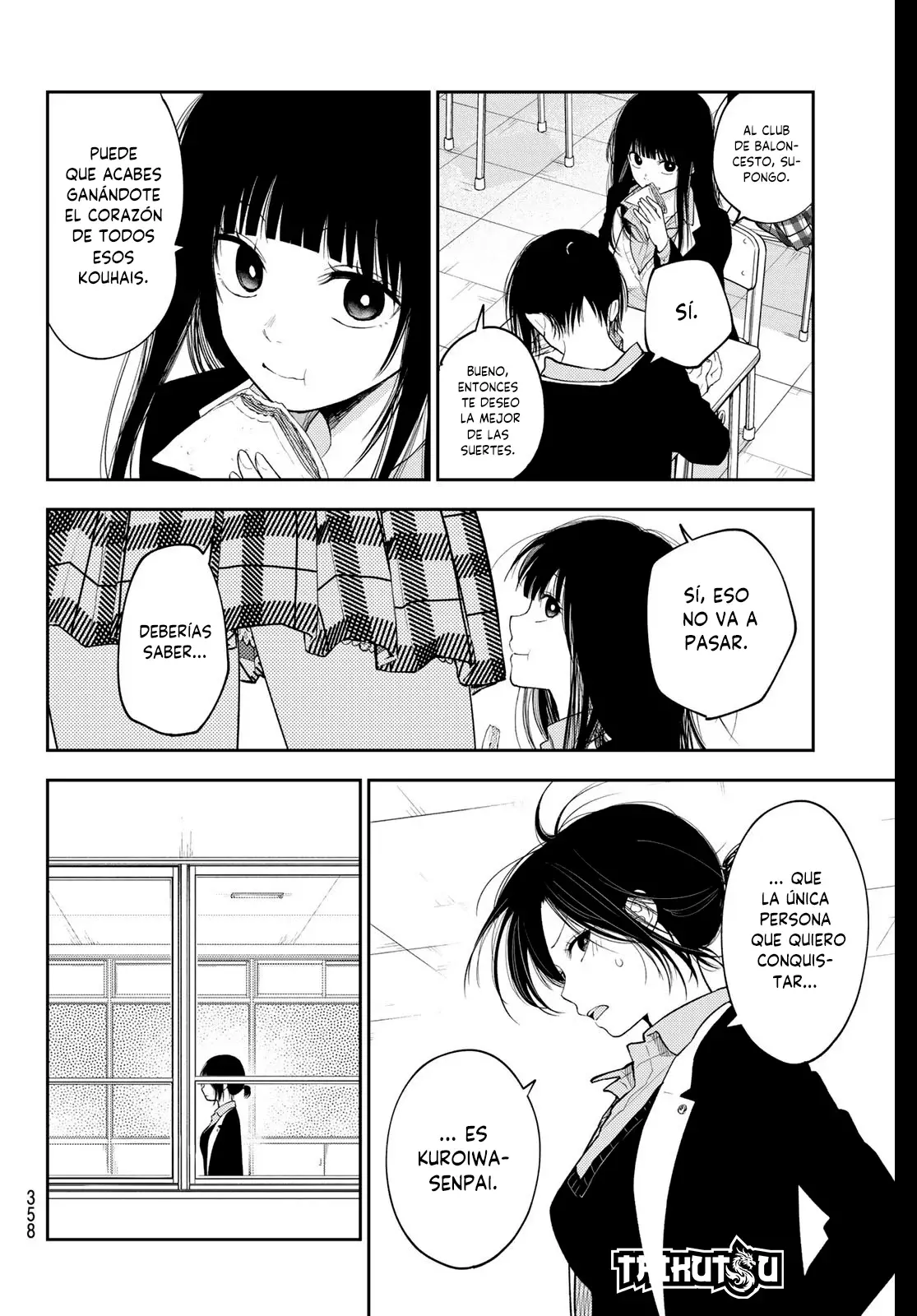 Kuroiwa Medaka Ni Watashi No Kawaii Ga Tsuujinai Capitulo 153: Ese tipo y la de segundo año. página 5