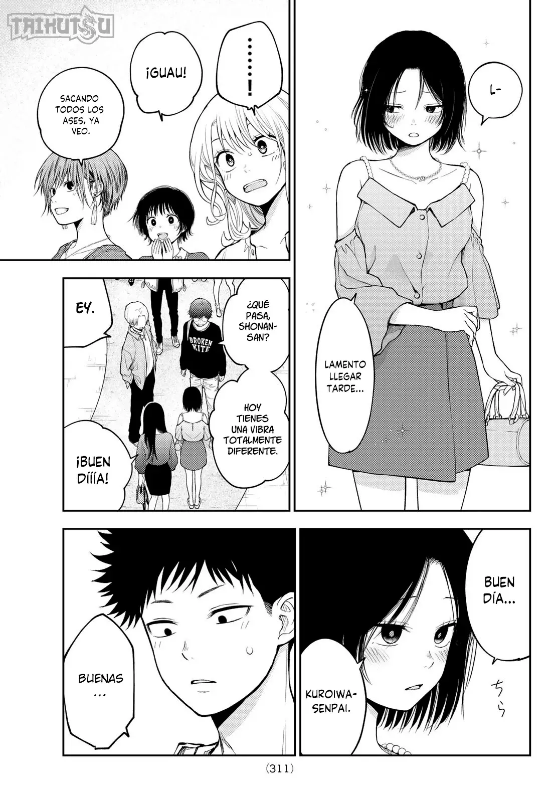 Kuroiwa Medaka Ni Watashi No Kawaii Ga Tsuujinai Capitulo 156: Barbacoa con ese tipo. página 6