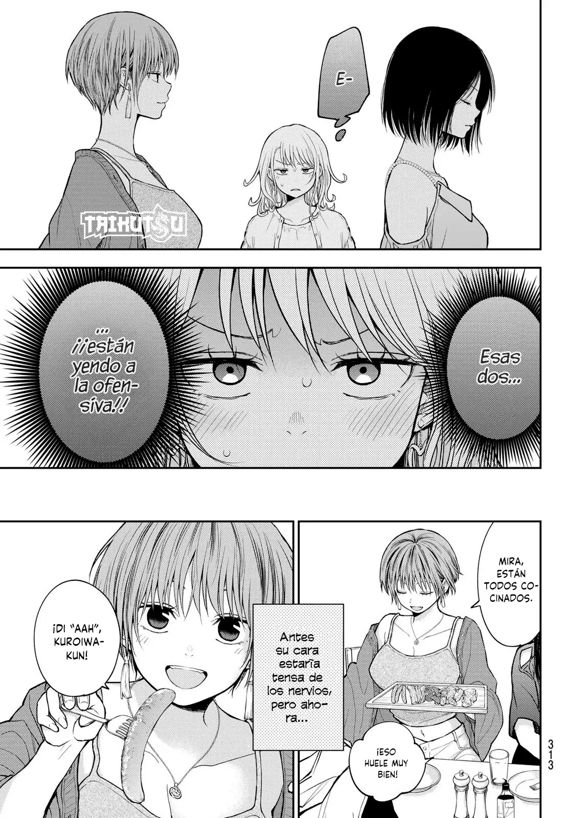 Kuroiwa Medaka Ni Watashi No Kawaii Ga Tsuujinai Capitulo 156: Barbacoa con ese tipo. página 8