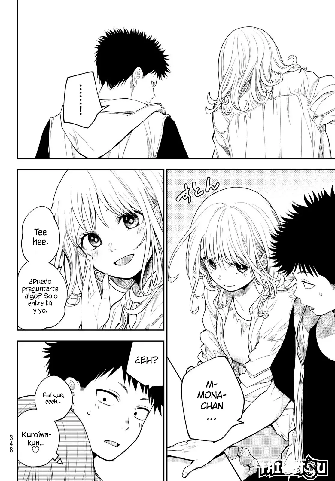 Kuroiwa Medaka Ni Watashi No Kawaii Ga Tsuujinai Capitulo 157: Charla secreta con ese tipo. página 12