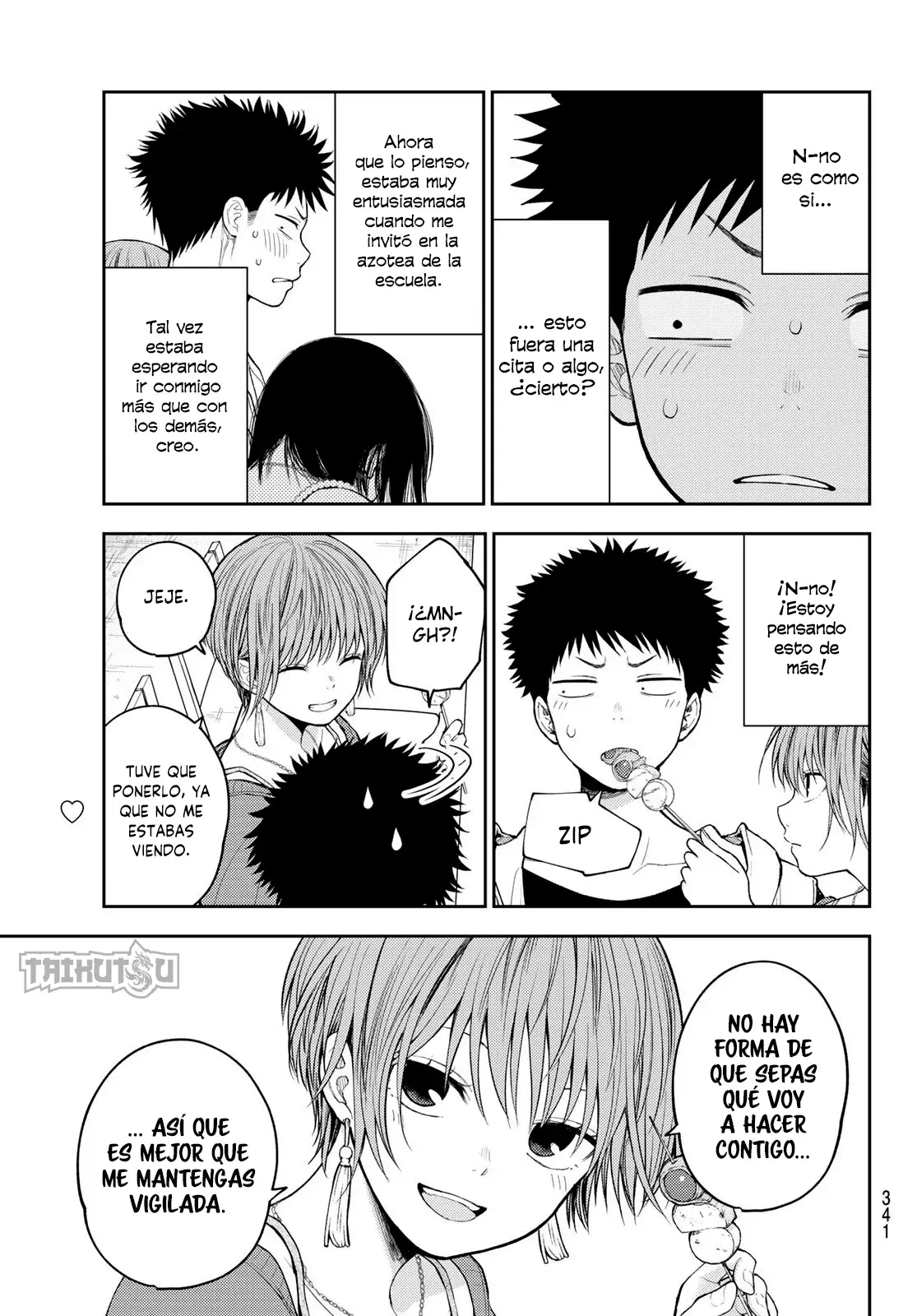Kuroiwa Medaka Ni Watashi No Kawaii Ga Tsuujinai Capitulo 157: Charla secreta con ese tipo. página 5