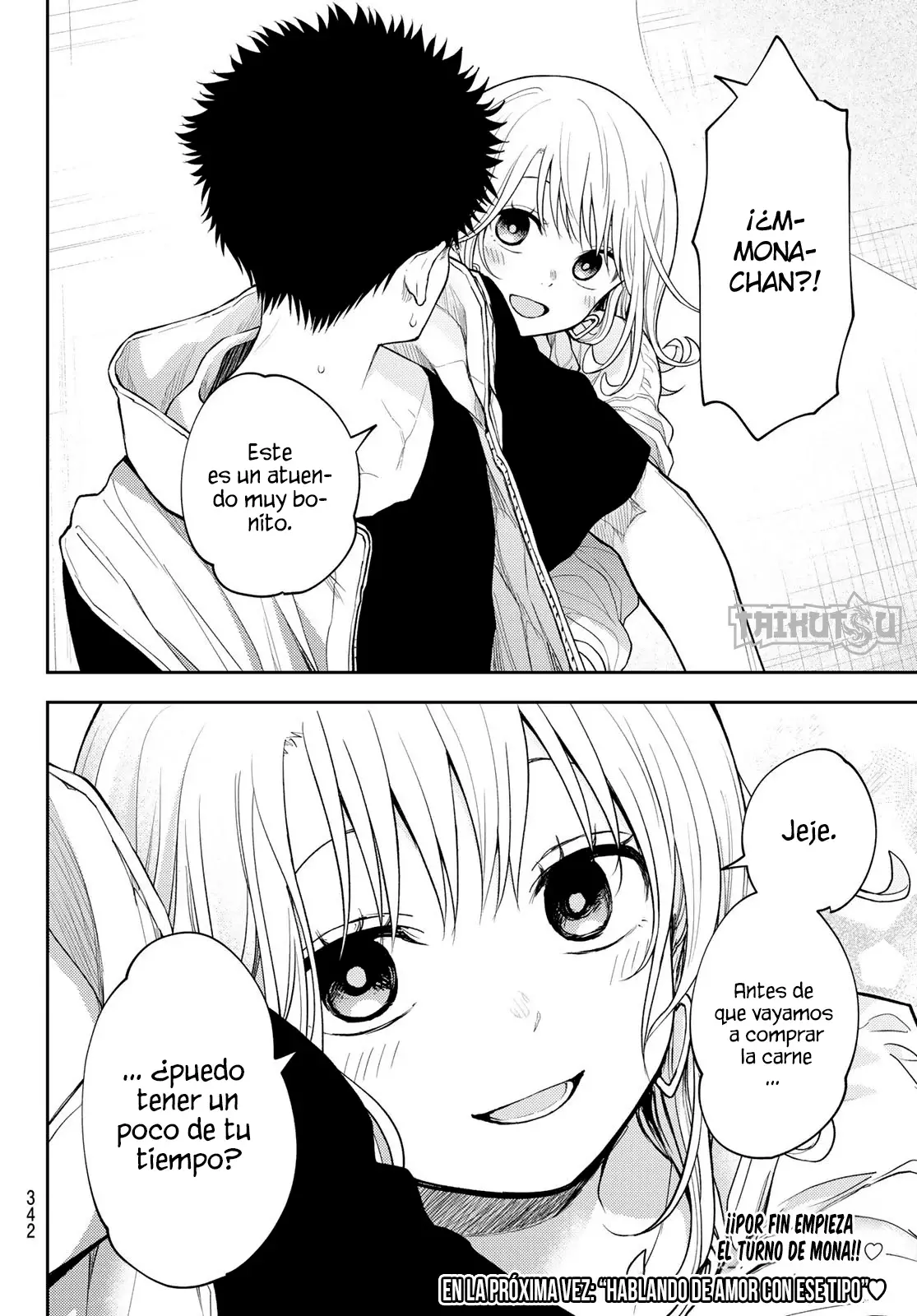 Kuroiwa Medaka Ni Watashi No Kawaii Ga Tsuujinai Capitulo 158: Ese tipo y piedra, papel o tijera. página 15