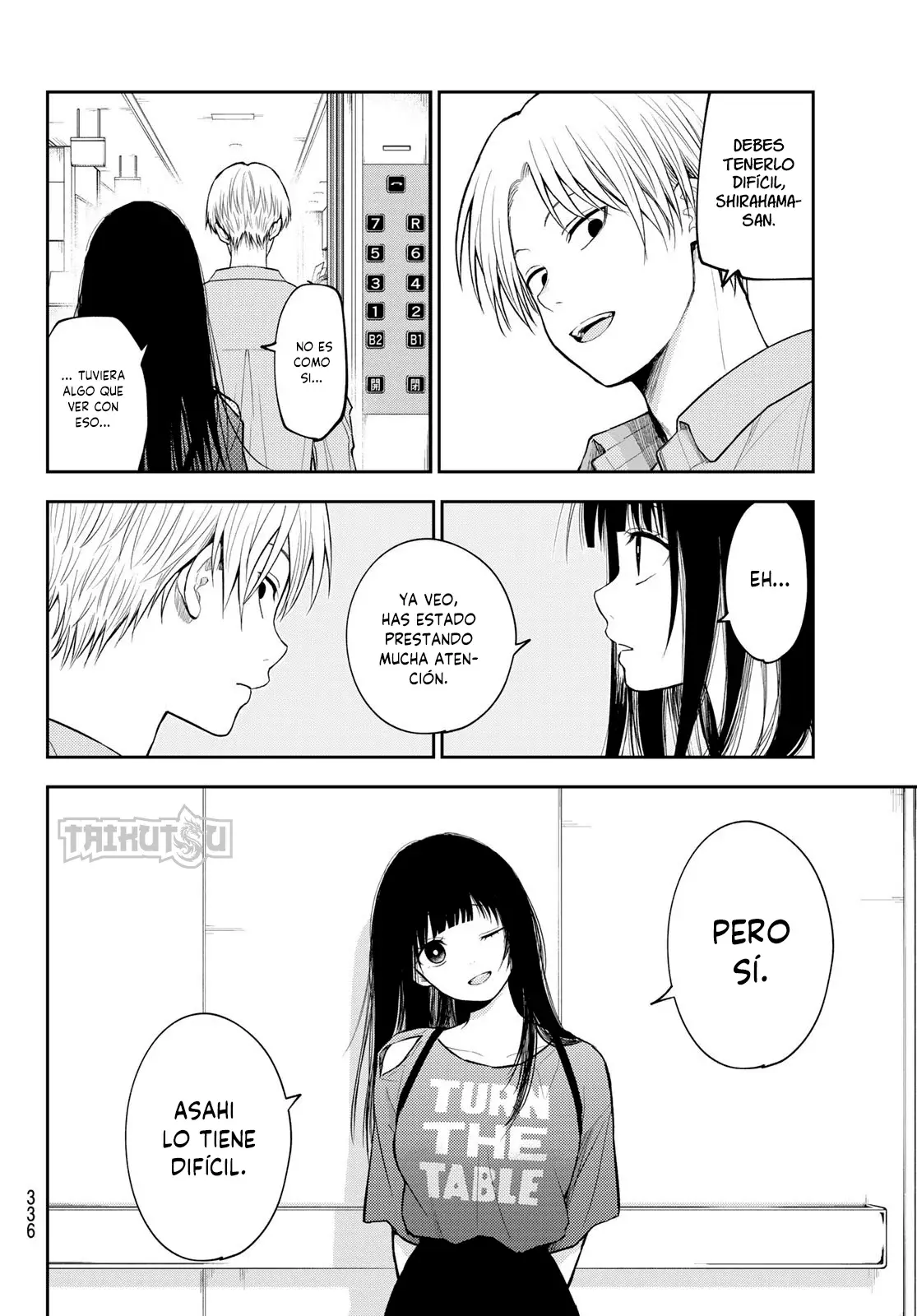 Kuroiwa Medaka Ni Watashi No Kawaii Ga Tsuujinai Capitulo 158: Ese tipo y piedra, papel o tijera. página 9