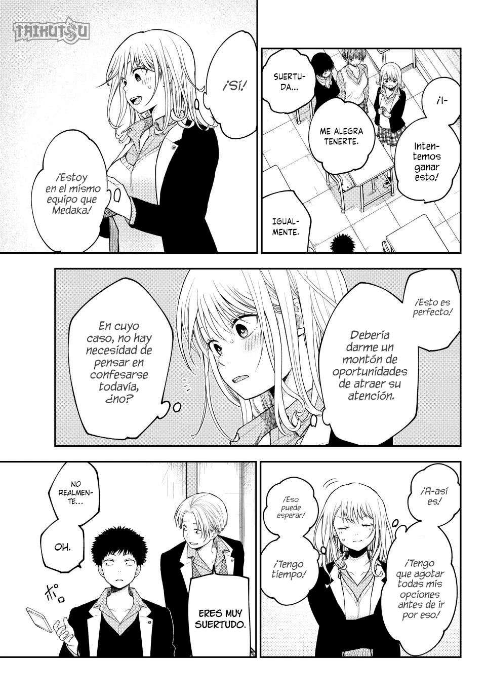 Kuroiwa Medaka Ni Watashi No Kawaii Ga Tsuujinai Capitulo 162 página 12