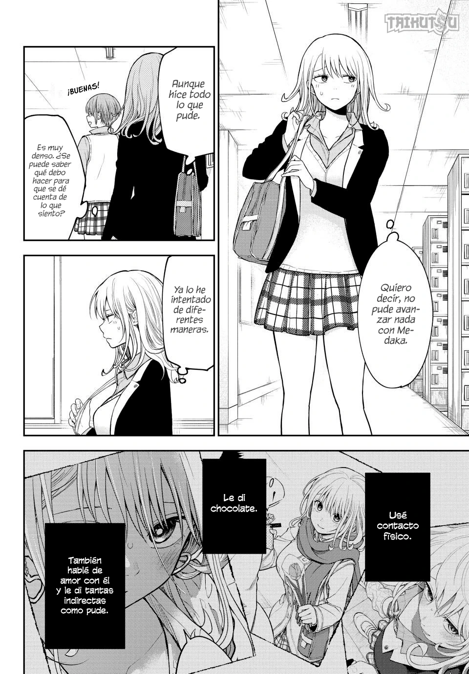 Kuroiwa Medaka Ni Watashi No Kawaii Ga Tsuujinai Capitulo 162 página 3
