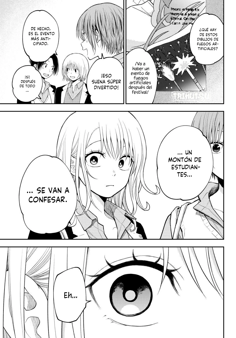 Kuroiwa Medaka Ni Watashi No Kawaii Ga Tsuujinai Capitulo 162 página 6