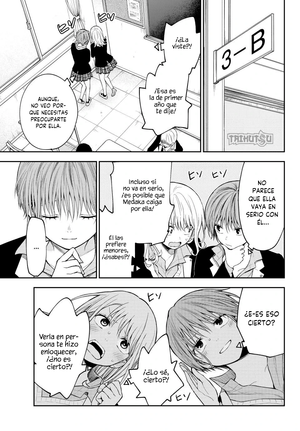 Kuroiwa Medaka Ni Watashi No Kawaii Ga Tsuujinai Capitulo 163 página 10