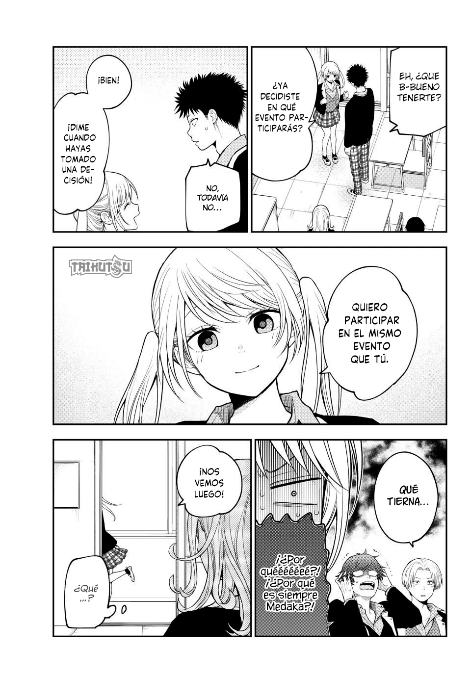 Kuroiwa Medaka Ni Watashi No Kawaii Ga Tsuujinai Capitulo 163 página 6