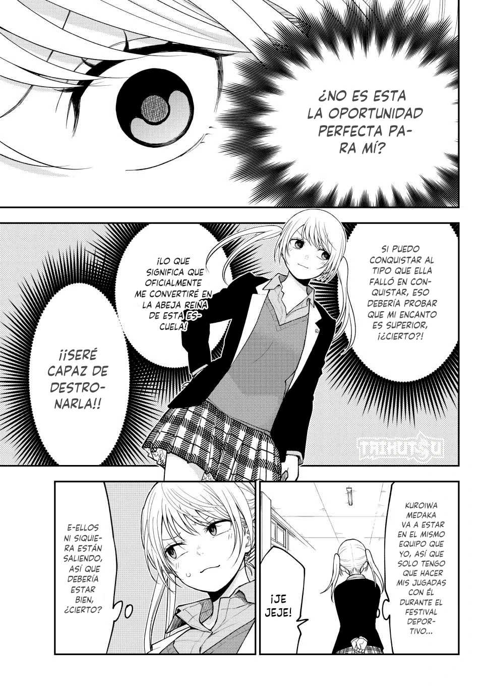 Kuroiwa Medaka Ni Watashi No Kawaii Ga Tsuujinai Capitulo 163 página 8