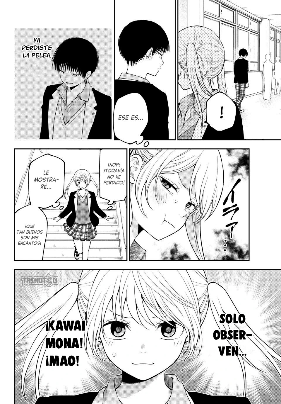 Kuroiwa Medaka Ni Watashi No Kawaii Ga Tsuujinai Capitulo 163 página 9