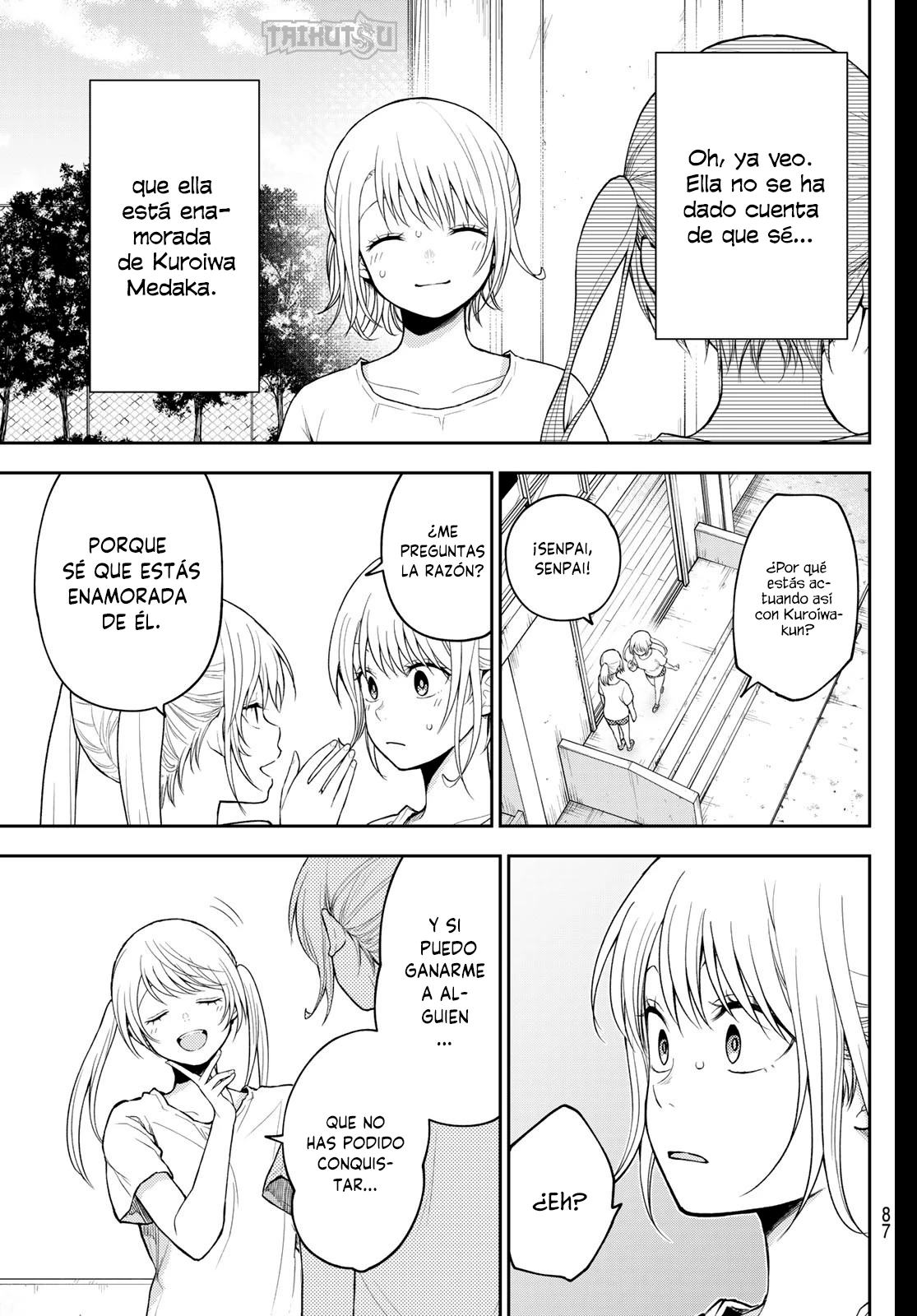 Kuroiwa Medaka Ni Watashi No Kawaii Ga Tsuujinai Capitulo 166 página 9