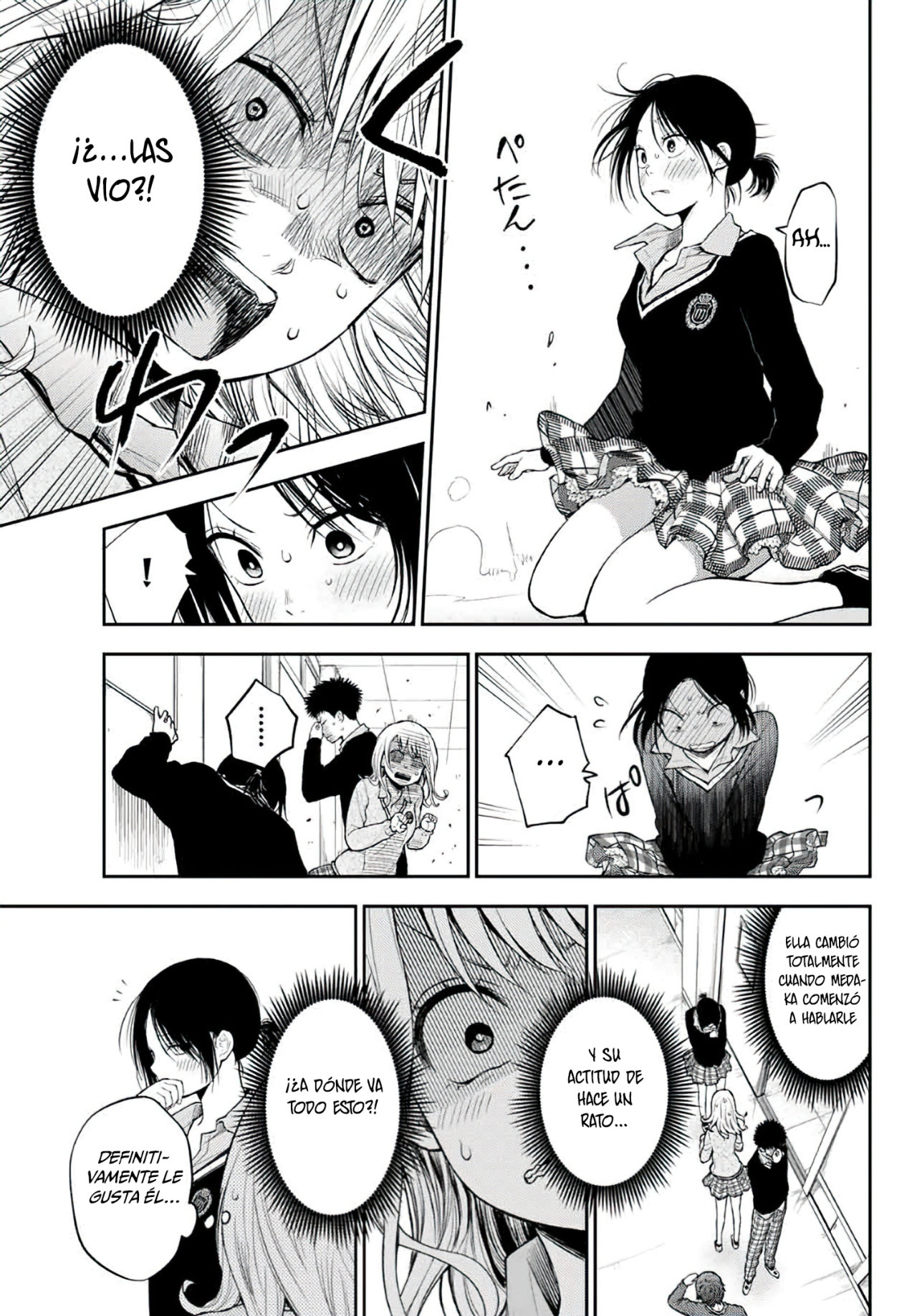 Kuroiwa Medaka Ni Watashi No Kawaii Ga Tsuujinai Capitulo 17: Asahi y ese tipo página 15