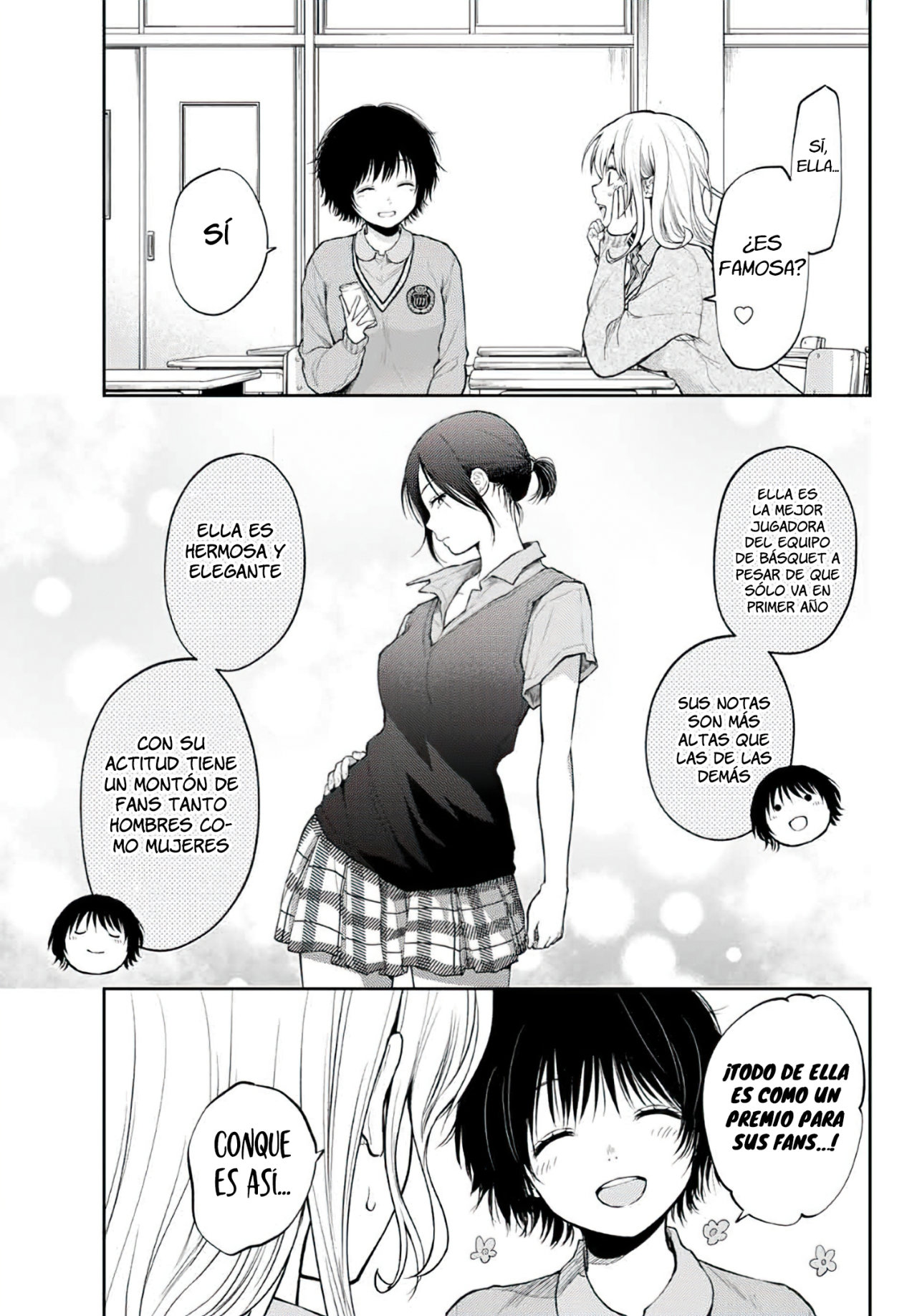 Kuroiwa Medaka Ni Watashi No Kawaii Ga Tsuujinai Capitulo 17: Asahi y ese tipo página 9