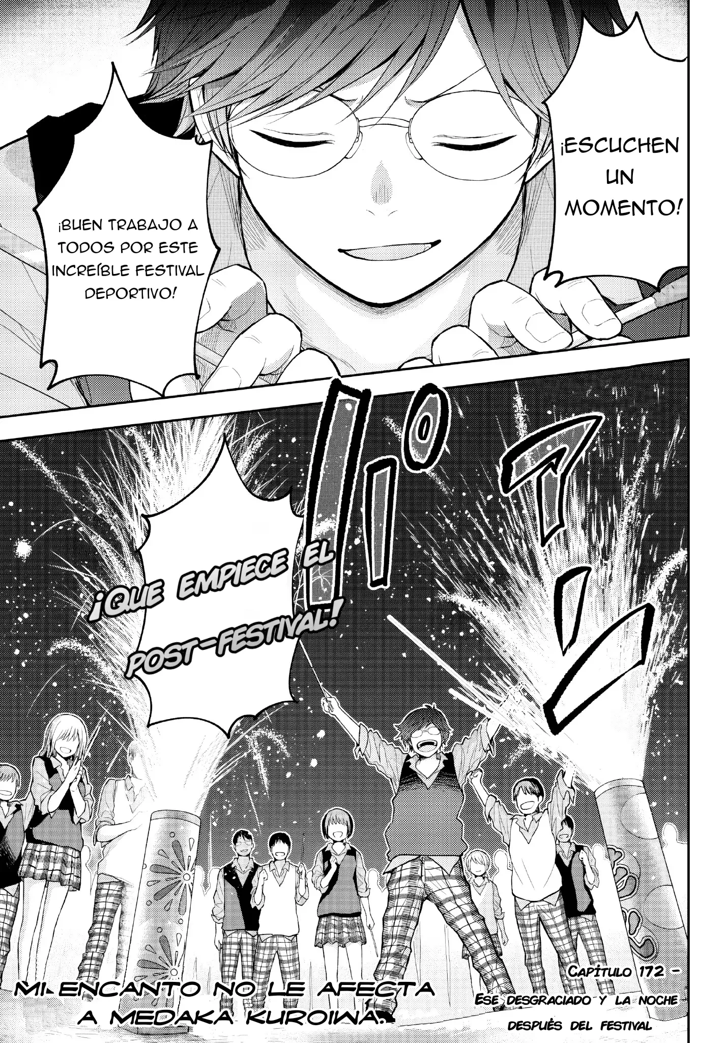 Kuroiwa Medaka Ni Watashi No Kawaii Ga Tsuujinai Capitulo 172 página 2