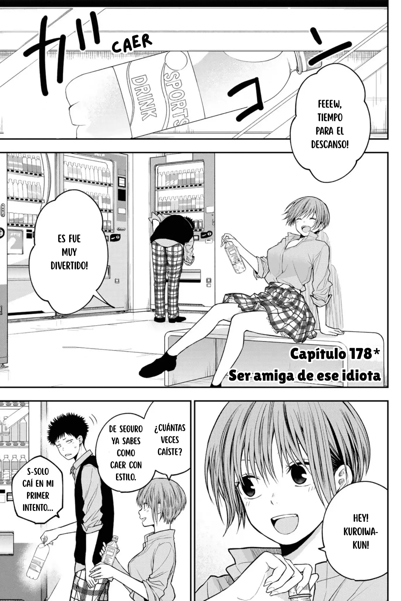 Kuroiwa Medaka Ni Watashi No Kawaii Ga Tsuujinai Capitulo 178 página 2