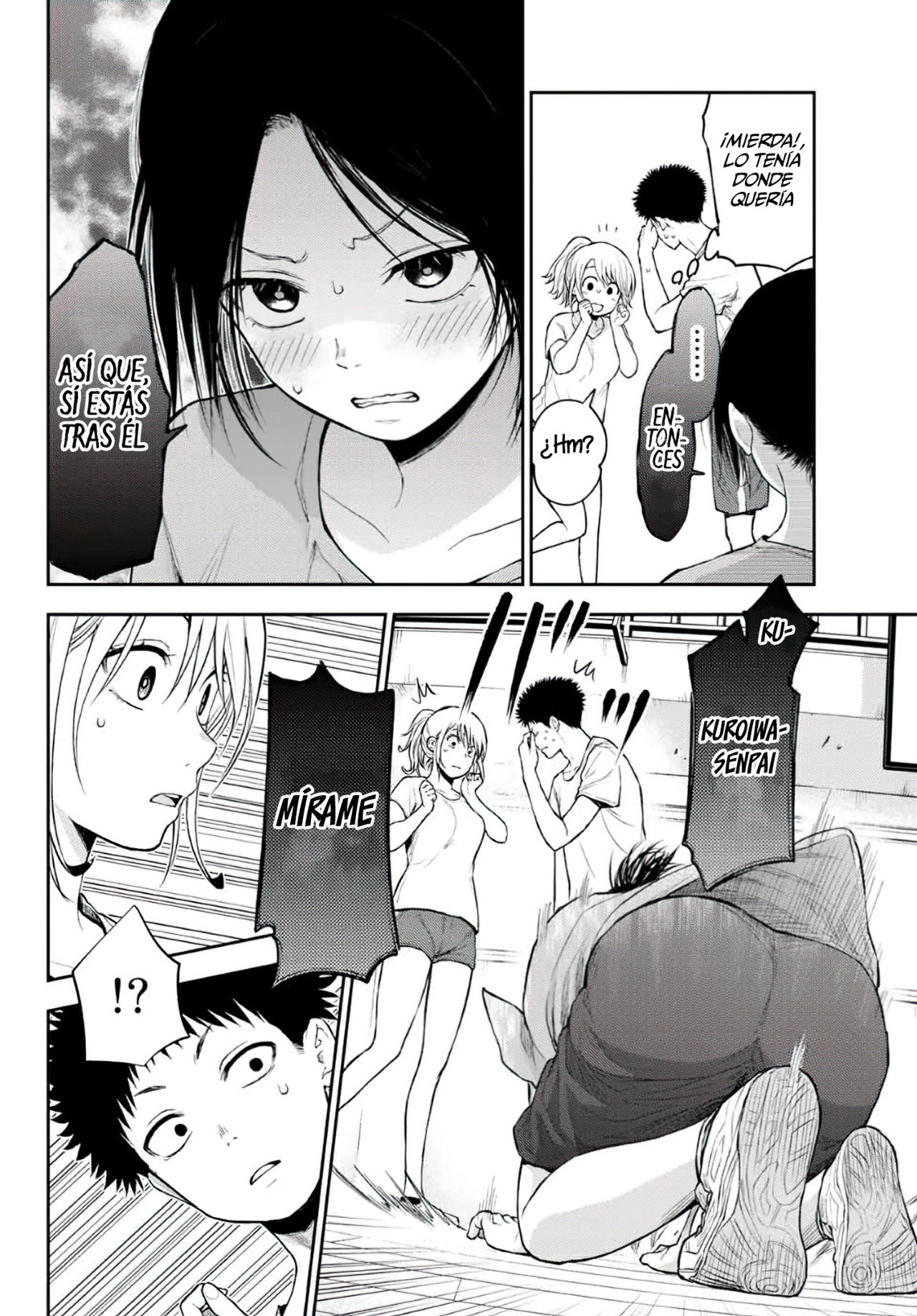 Kuroiwa Medaka Ni Watashi No Kawaii Ga Tsuujinai Capitulo 18: Lecciones privadas con Asahi y ese tipo página 14