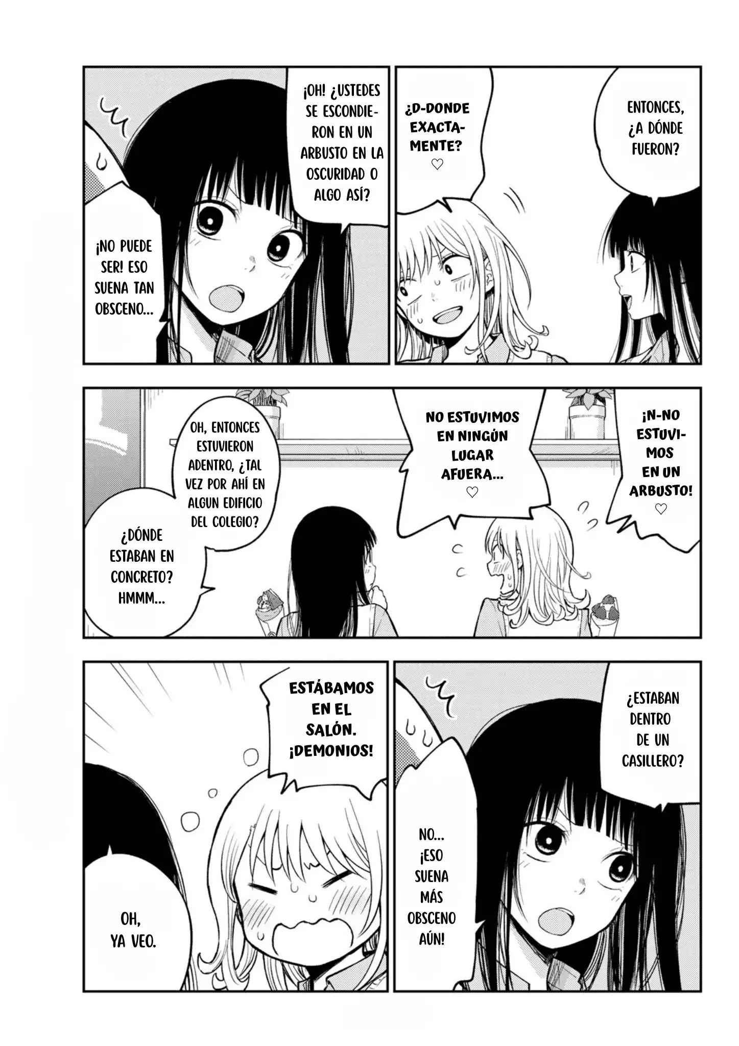 Kuroiwa Medaka Ni Watashi No Kawaii Ga Tsuujinai Capitulo 181 página 4