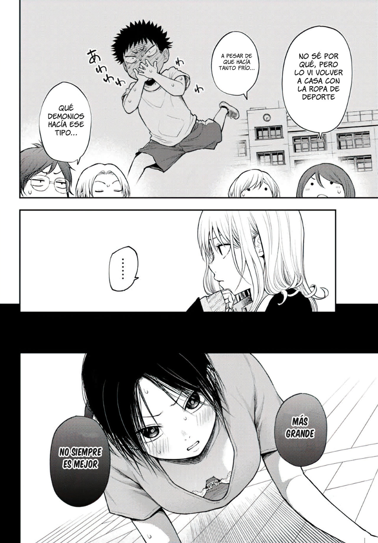 Kuroiwa Medaka Ni Watashi No Kawaii Ga Tsuujinai Capitulo 19: Enfermera y ese tipo página 4