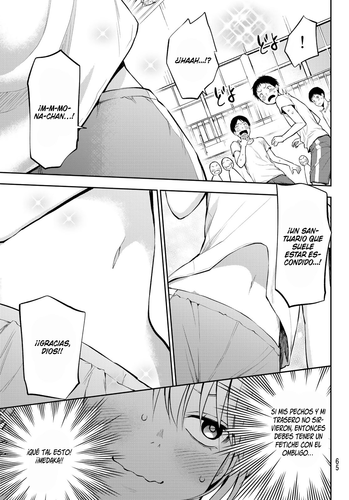 Kuroiwa Medaka Ni Watashi No Kawaii Ga Tsuujinai Capitulo 2: Educación Física con este chico. página 12