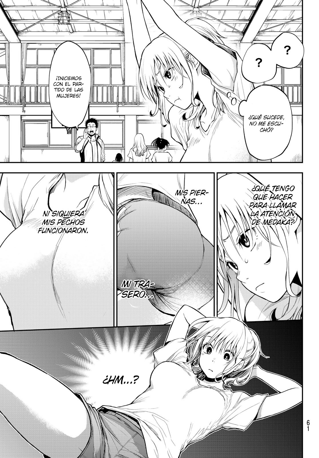 Kuroiwa Medaka Ni Watashi No Kawaii Ga Tsuujinai Capitulo 2: Educación Física con este chico. página 8