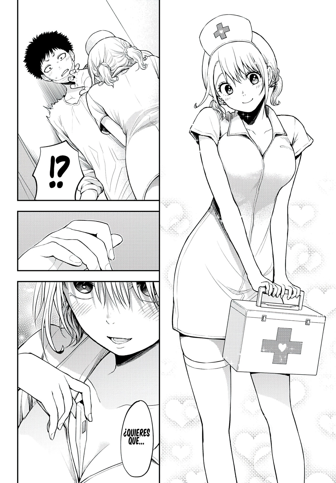 Kuroiwa Medaka Ni Watashi No Kawaii Ga Tsuujinai Capitulo 20: Confrontación de enfermeras y ese tipo página 7