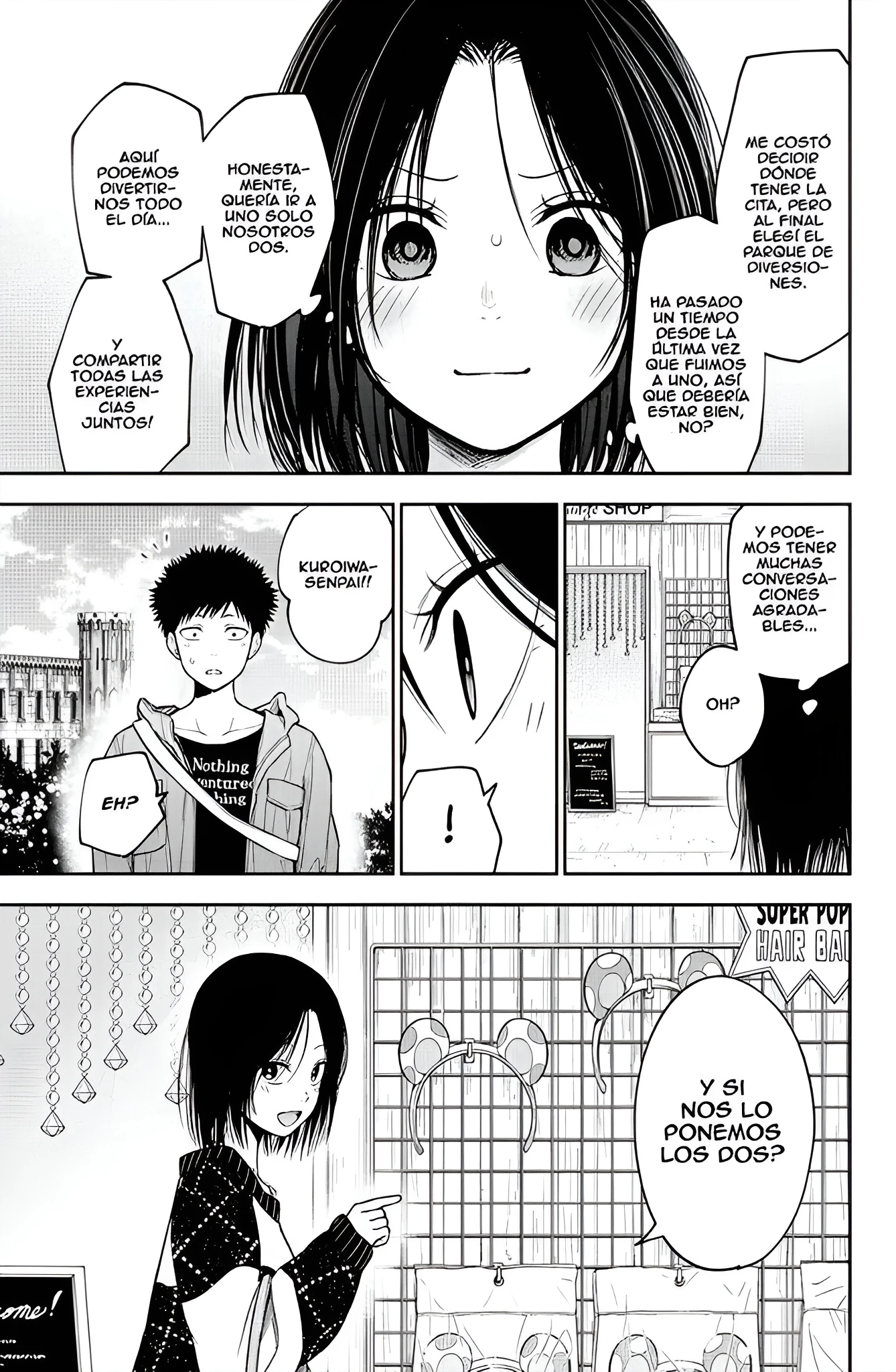 Kuroiwa Medaka Ni Watashi No Kawaii Ga Tsuujinai Capitulo 203 página 3