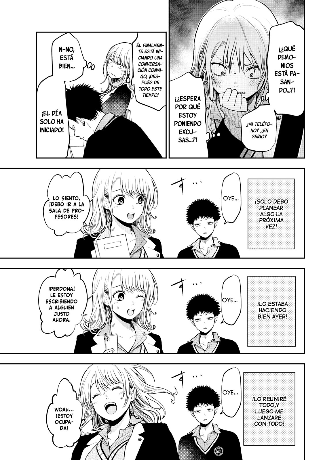 Kuroiwa Medaka Ni Watashi No Kawaii Ga Tsuujinai Capitulo 22: Sintiéndome mal junto a ese tipo. página 10